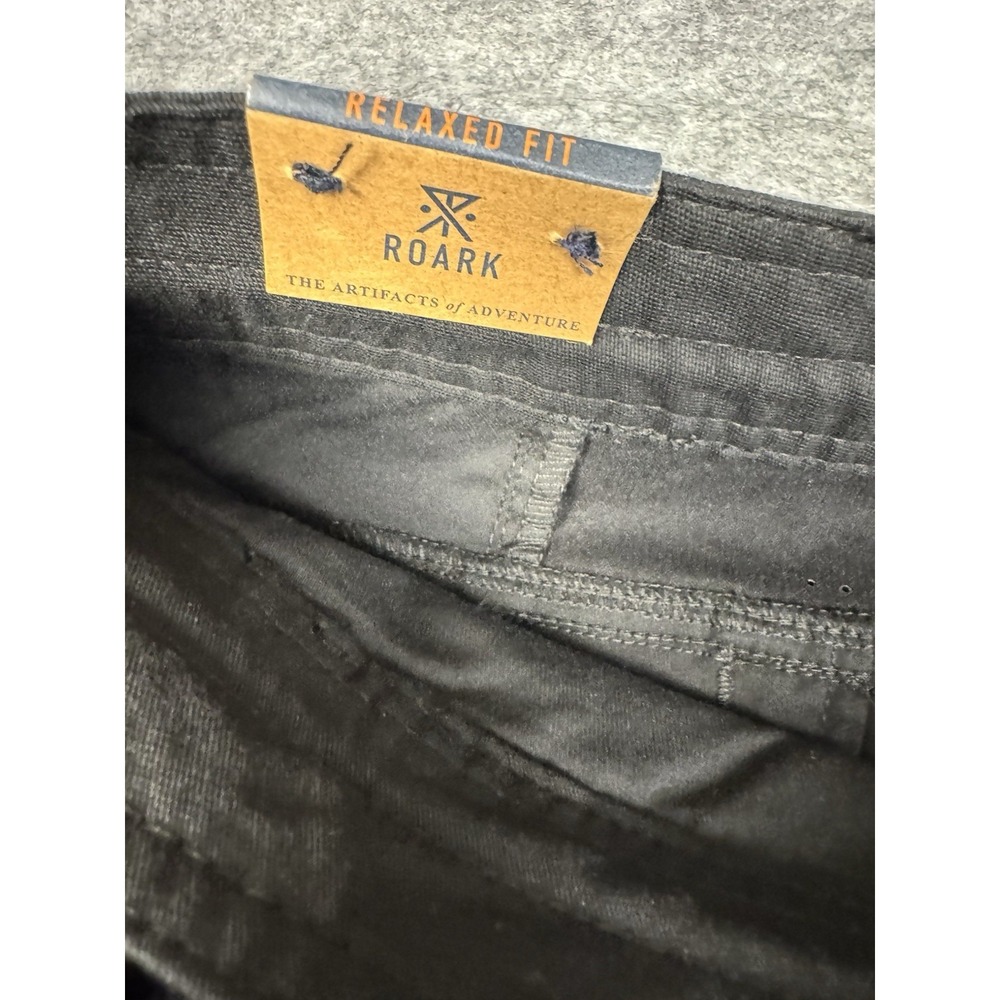 Roark Pants Mens Size 38 Black Military Army Layover 2.0 Travel Commuter - Picture 4 of 16